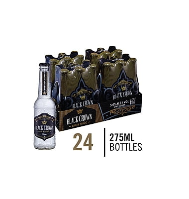 Black Crown Gin and Tonic