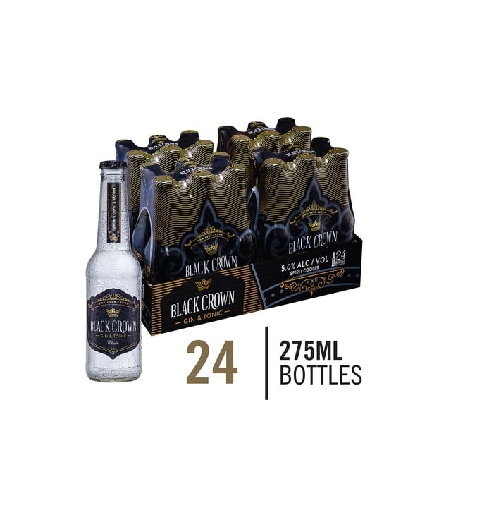 Black Crown Gin and Tonic